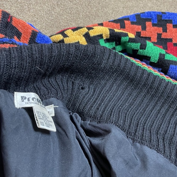 Premiere Designer Collection‎ Made In Taiwan L Dbl Breasted Shawl Collar Dropped - Picture 5 of 6